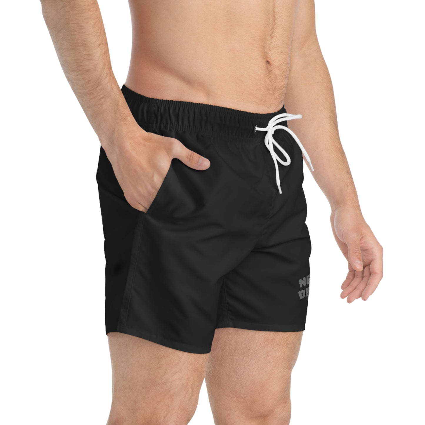 AND Surf Co. Swim Trunks - Simple Black