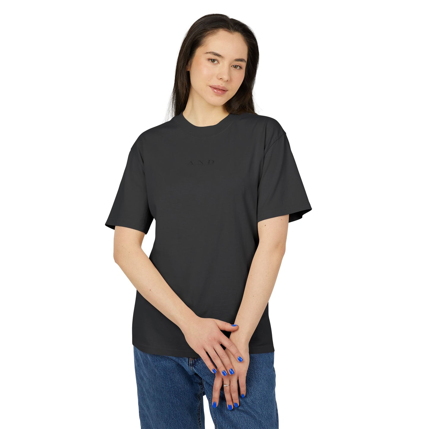AND Simple Embroidery - Black on Black