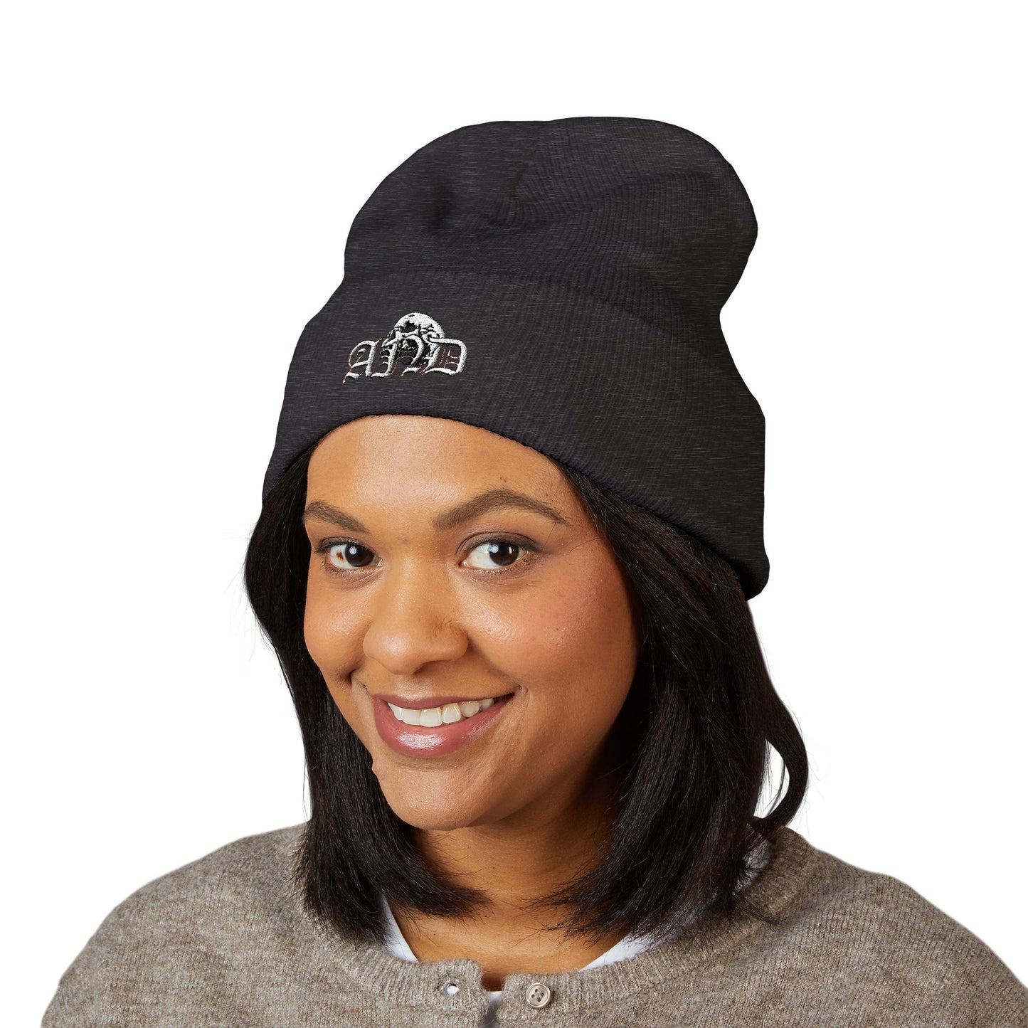 AND Hall of Meat Classic Cuffed Beanie - (Embroidery)