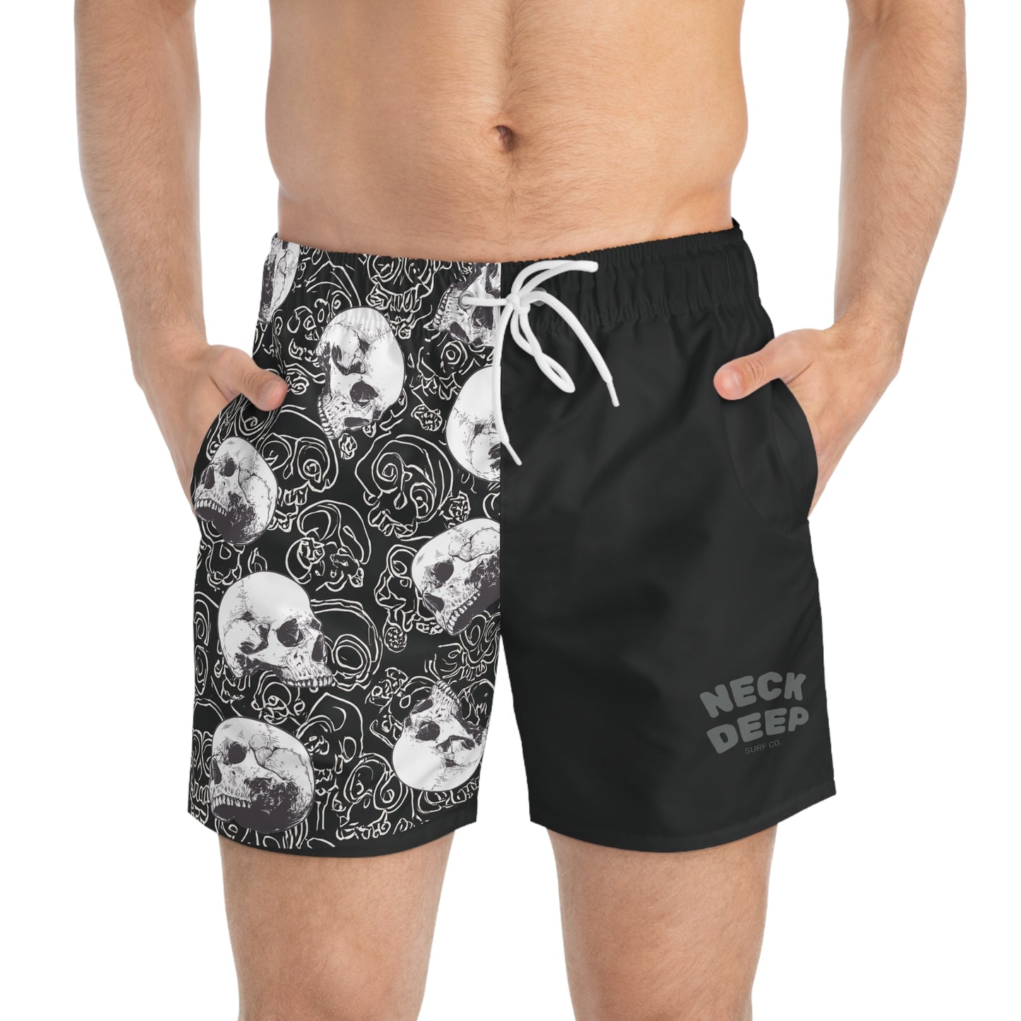 AND Surf Co. Swim Trunks - Skull Split