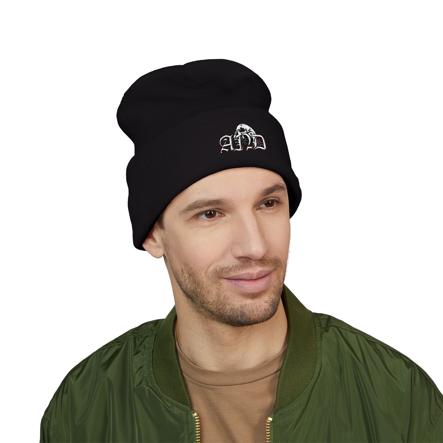 AND Hall of Meat Classic Cuffed Beanie - (Embroidery)