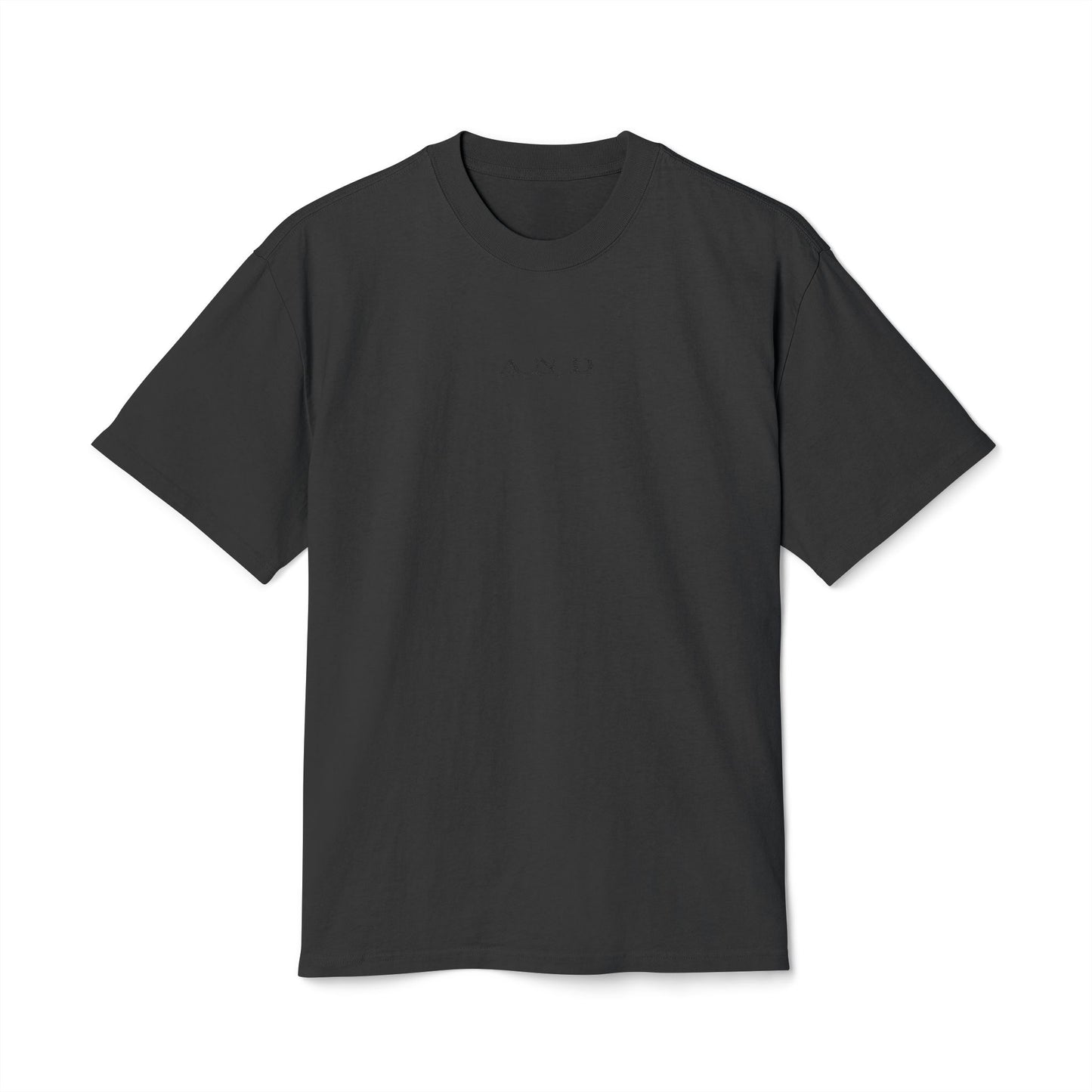 AND Simple Embroidery - Black on Black