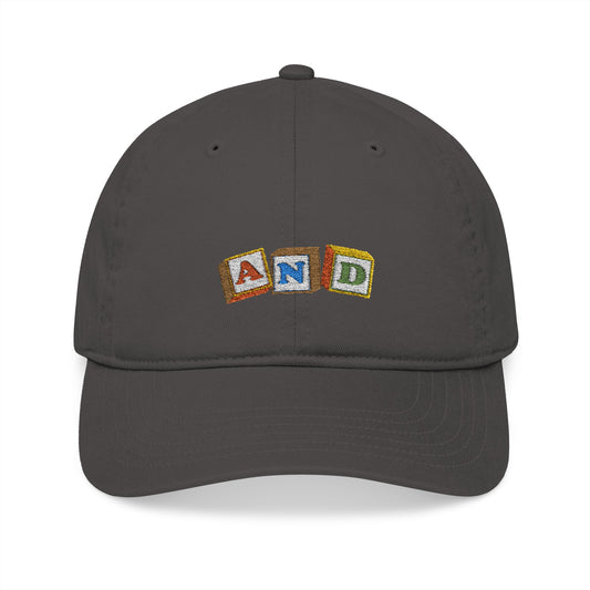 AND Blocks Organic Baseball Cap - (Embroidery)
