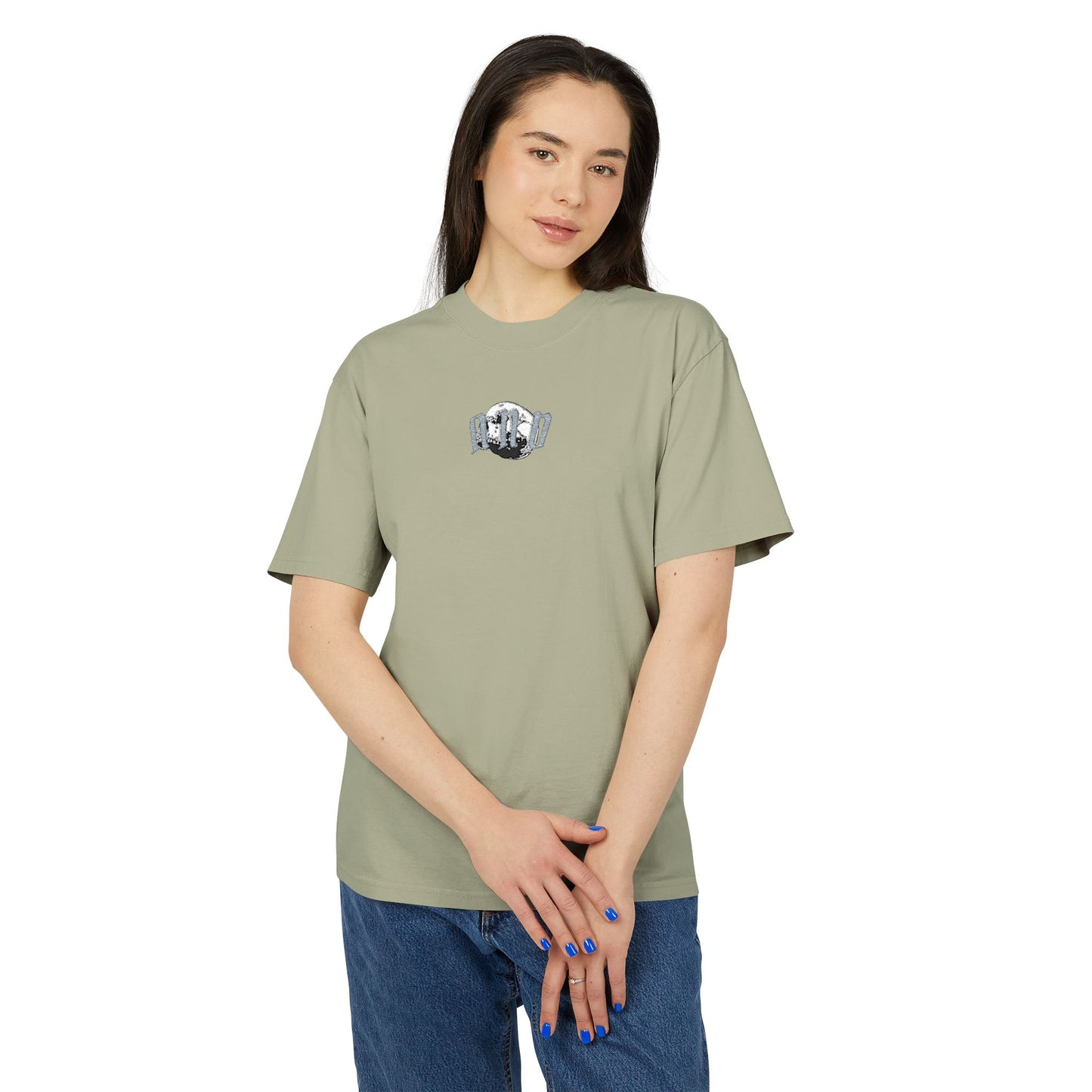 AND Embroidered Skull - Grey