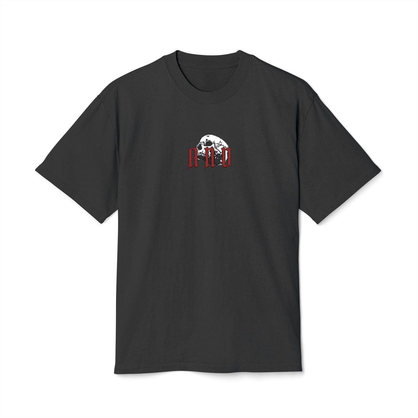 AND Embroidered Skull - Red