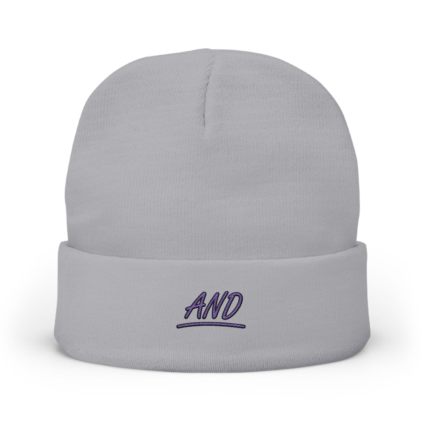 AND Script Logo Knit Beanie - (Embroidery)