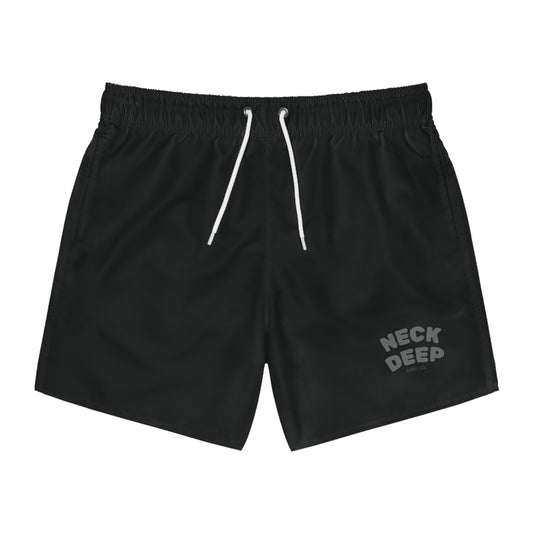 AND Surf Co. Swim Trunks - Simple Black