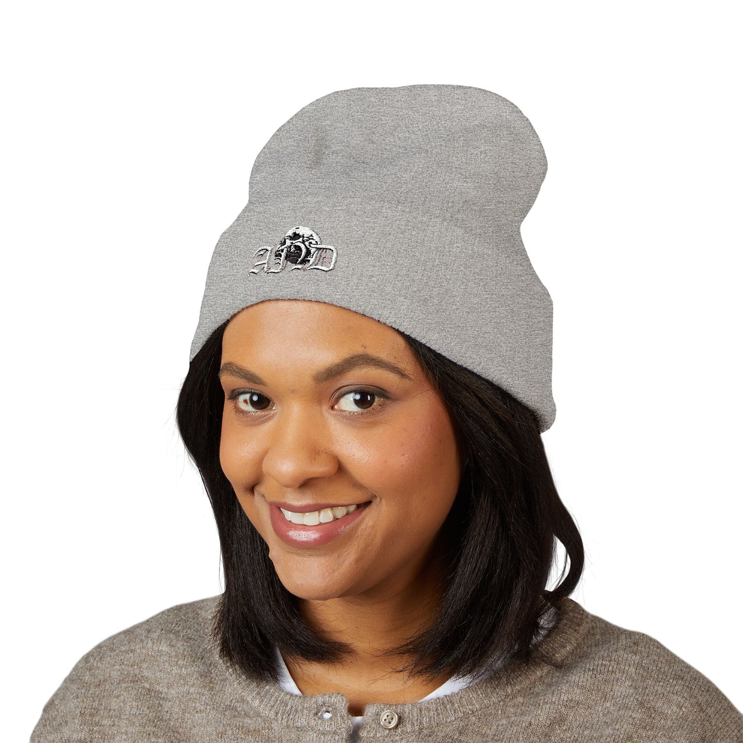 AND Hall of Meat Classic Cuffed Beanie - (Embroidery)