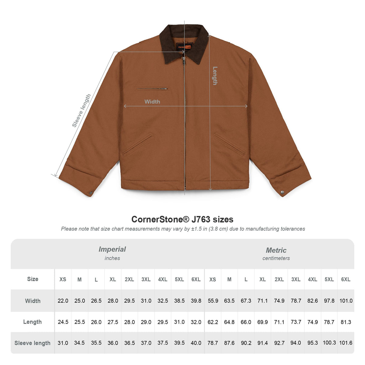 AND - WINTER COLLECTION Heartless Work Jacket (Embroidery)