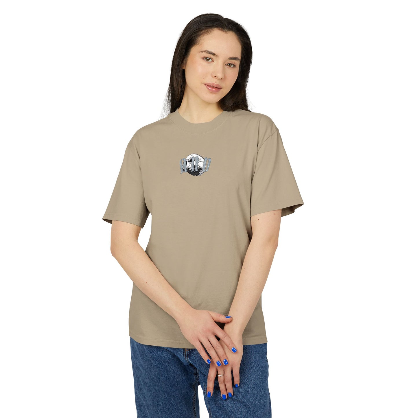 AND Embroidered Skull - Grey