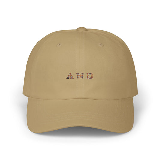 AND Plaid Letters - Classic Dad Cap