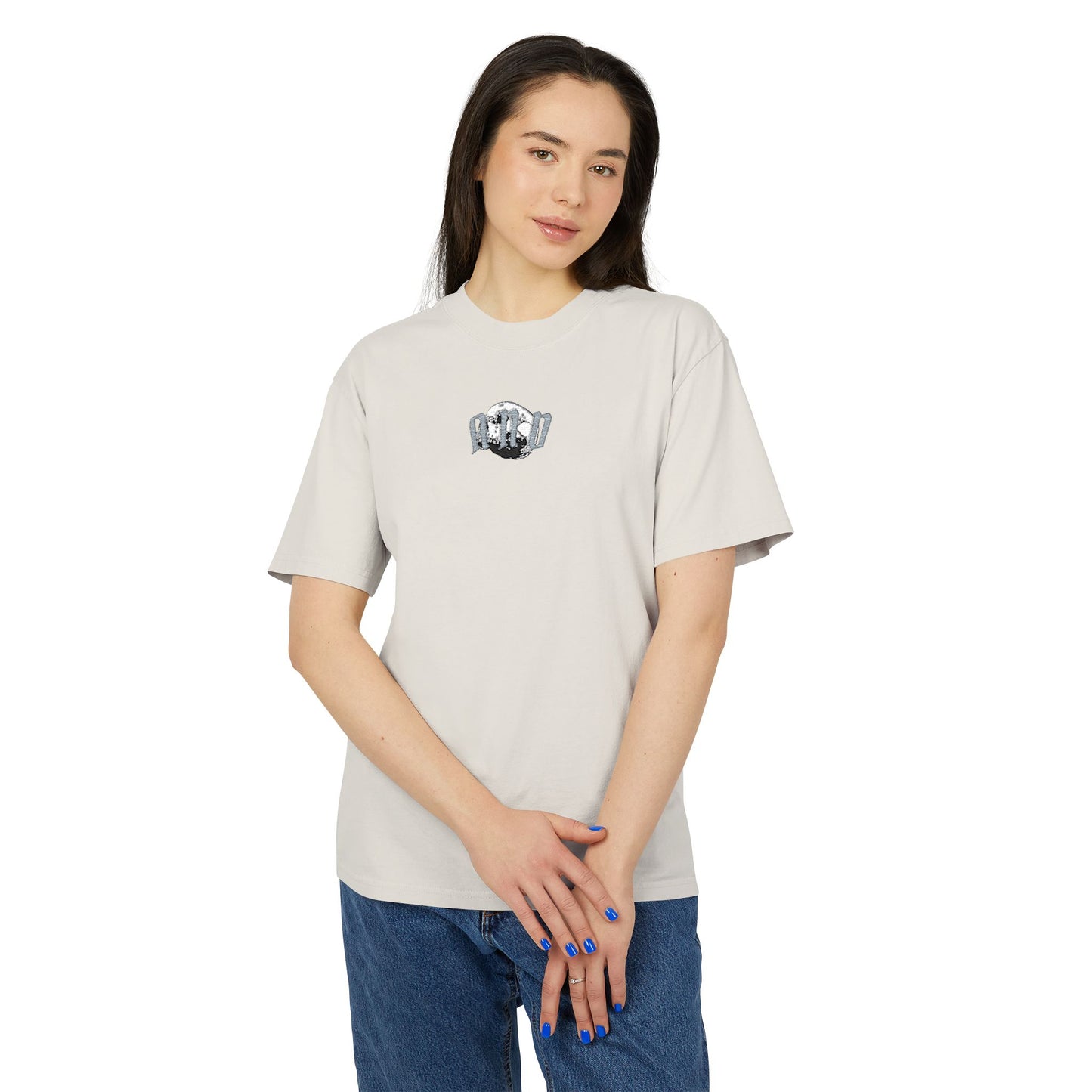 AND Embroidered Skull - Grey