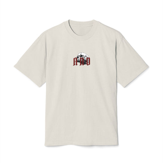AND Embroidered Skull  - Red