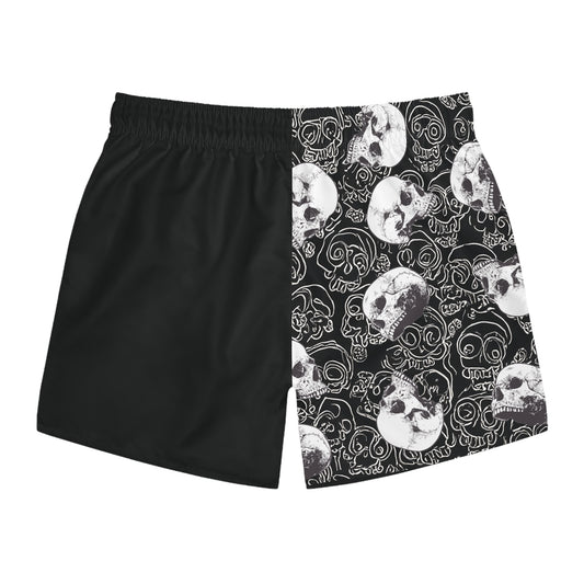 AND Surf Co.  Swim Trunks - Skull Split