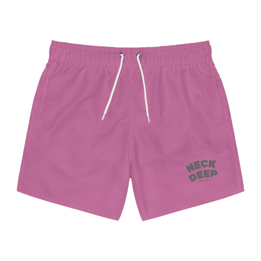 AND Surf Co. Swim Trunks - Simple Pink