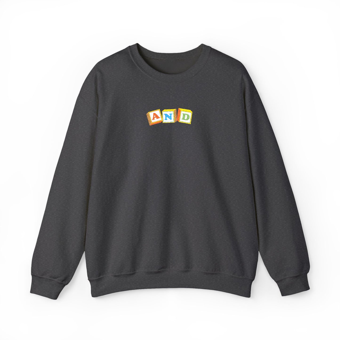 AND - Winter Collection - Blocks Embroidered Crewneck Sweatshirt
