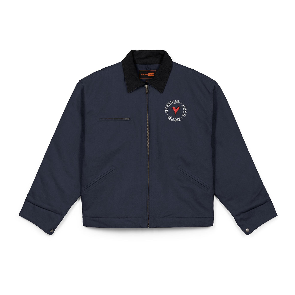 AND - WINTER COLLECTION Heartless Work Jacket (Embroidery)