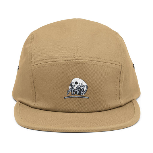 AND Script and Skull 5 Panel Cap - (Embroidery)